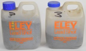 Over 10kg of No. 3 lead shot.