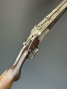J P Sauer 16 bore and 8x57R drilling combination rifle and shotgun with side safety, cocking
