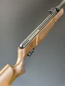 Crosman Multi-Shot TrailHawk Model 6-CMT2SXW .22 air rifle with textured semi-pistol grip and