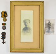WW1 medal pair comprising British War Medal and Victory Medal named to 161390 Pte. T. Rogers Machine