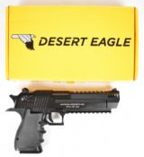Cybergun Magnum Research Desert Eagle .177 CO2 air pistol with textured grips, multi-shot magazine