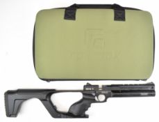 Reximex Mito S .177 PCP target air pistol/ rifle with removable stock, shaped and textured grip,