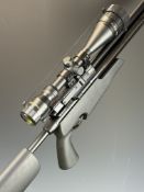 Air Arms S510 R TDR .22 PCP air rifle with adjustable composite stock, pistol grip, three 10-shot