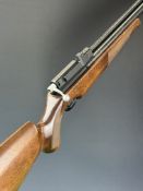 Air Arms S410 Classic .22 PCP air rifle with chequered semi-pistol grip and forend, raised cheek