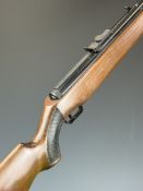 Original Model 50 .22 under-lever air rifle with chequered semi-pistol grip, and adjustable