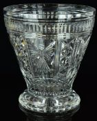Waterford Crystal Millennium Collection champagne bucket, 27cm tall, in original box.