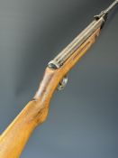 Haenel Model III.177 air rifle with semi-pistol grip and adjustable sights, NVSN. IF YOU REQUIRE