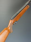 Feinwerkbau Sport MkII .22 air rifle with chequered semi-pistol grip, raised cheek piece and