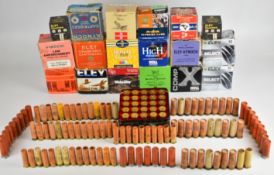Over 300 .410, 12, 16, 20 and 28 bore shotgun cartridges including Winchester Super-X 125th