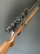 Webley Raider .177 PCP air rifle with Nikko Stirling 3-9x40 scope, serial number 912 928. IF YOU