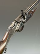 Charles Reeves .577 percussion hammer action breech loading rifle with lock stamped 'C. Reeves