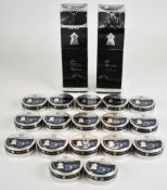 Seventeen sealed tins of 500 .177 RWS Superpoint Extra 0.53g 8.2gr air rifle or pistol pellets, in