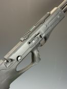 Reximex Regime .22 PCP air rifle with composite stock, textured grip and forend, adjustable butt