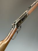 Umarex The Spirit of Legends Cowboy Rifle .177 CO2 Winchester style lever action air rifle with