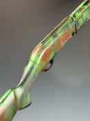 Hatsan Escort Magnum left handed 12 bore 3-shot semi-automatic shotgun with painted composite stock,