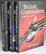 British Gunmakers by Nigel Brown, Quiller Press, 2004, hardcover in three volumes Volume One London,