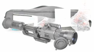 Yukon Photon XT 6.5x50 digital night vision rifle scope with lens cover and SW-30 rifle scope