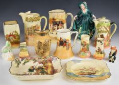 Royal Doulton character jugs series ware ceramics including Zunday Zmocks, Under the Greenwood Tree,