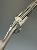 William Atkinson & Son 12 bore side by side ejector shotgun with named and engraved locks,
