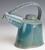 Walter Keeler studio pottery teapot H20cm