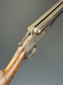 J P Sauer & Son 12 bore side by side sidelock shotgun with cocking indicators, named and engraved