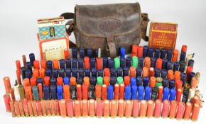 A collection of 12, 28 bore and .410 shotgun cartridges including Boss & Co, Eley etc, some in