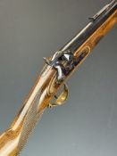 Antonio Zoli & Co 20 bore muzzle loading percussion hammer action gun with eagle engraved to the