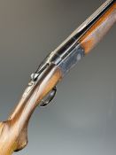 Beretta S58 Trap 12 bore over and under ejector shotgun with named action, chequered semi-pistol