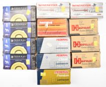 Two hundred and forty six .22-250 Remington rifle cartridges including Federal 55 Grain Soft