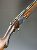Browning A1 12 bore over and under ejector shotgun with border engraved locks and underside,