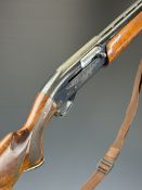 Remington Model 1100 Trap 12 bore 5-shot semi-automatic FAC shotgun with ornately carved and