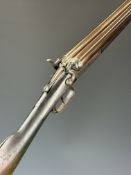 Daniel (D&J) Fraser 16 bore side by side hammer action shotgun with named and engraved locks,