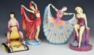 Four Kevin Francis figures comprising Ethereal Beauty, Marilyn Monroe, Lo La Palooza and Pajama