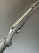 Crosman Shockwave Model 6-CS2SXS .22 air rifle with composite stock, textured semi-pistol grip,