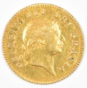 1804 George III gold half guinea with crowned shield reverse