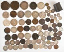 Approximately 333g of Georgian, Victorian, Edward VII and later pre-1920 British silver coinage