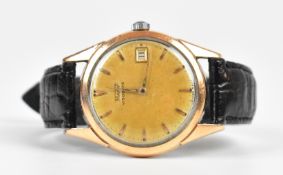Tisssot Navigator Sonorous gentleman's wristwatch with alarm, date aperture, luminous steel hands,