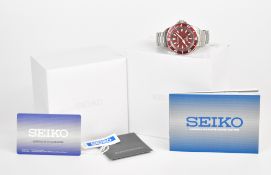 Seiko X automatic diver’s wristwatch ref. 4R35-06K0 with date aperture, luminous hands and hour