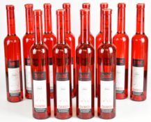 Twelve bottles of Spatburgunder Weissherbst Eiswein dessert wine, 2012, 8.5% vol, 50cl. PLEASE