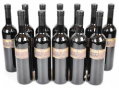 Twelve bottles of Selecao Especial Cabernet Sauvignon Shiraz red wine, 2011, 11.5% vol, 75cl. PLEASE