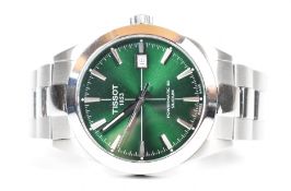 Tissot Powermatic 80 Silicum gentleman's automatic wristwatch ref. T127407A with date aperture,