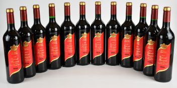 Twelve bottles of Furst Ferenc Hajos-Baja Cabernet Sauvignon red wine, 2019, 10% vol, 75cl. PLEASE
