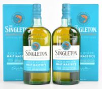 Two bottles of The Singleton Single Malt Scotch Whisky Malt Master's Selection, 40% vol, 70cl, in