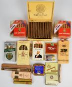 Cigars and tobacco including two full/unopened boxes of 25 Henri Wintermans half Corona de Luxe