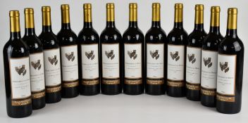 Fifteen bottles of Golden Grape Estate Parliament of Owls Cabernet Merlot red wine, 2008, 75cl.