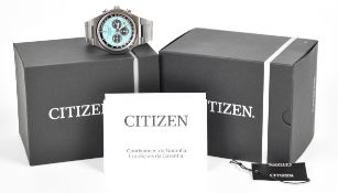 Citizen Eco-Drive Titanium gentleman's chronograph wristwatch ref. B620-0097H01 with date
