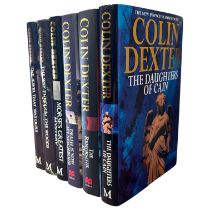 COLIN DEXTER, A COLLECTION OF SIX FIRST EDITION HARDBACK BOOKS Two signed, comprising ‘The Jewel