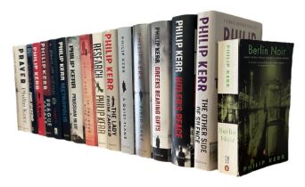 PHILIP KERR, A COLLECTION OF SIXTEEN FIRST EDITION HARDBACK BOOKS Three signed, comprising ‘
