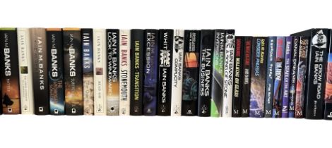 IAN BANKS, A COLLECTION OF TWENTY-SEVEN FIRST EDITION HARDBACK BOOKS Seven signed, comprising ‘The