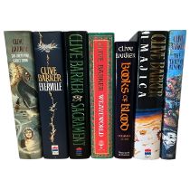 CLIVE BARKER, A COLLECTION OF SEVEN FIRST EDITION HARDBACK BOOKS Comprising ‘The Great and Secret